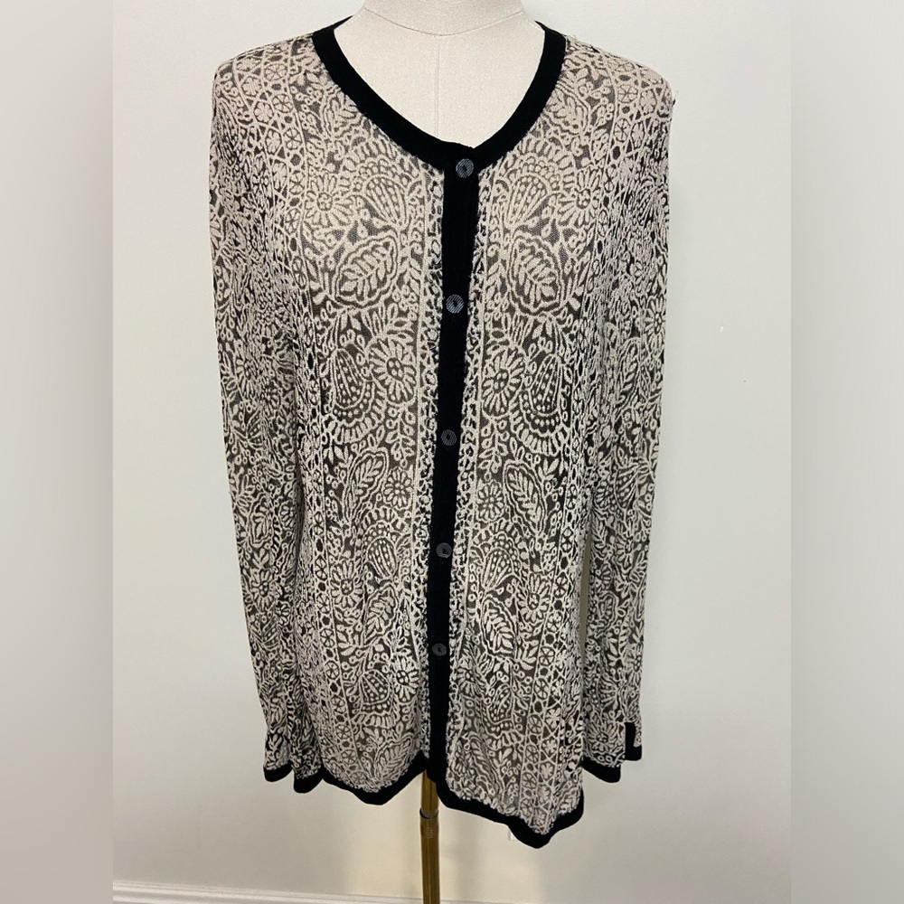 Sigrid Olsen cardigan size large